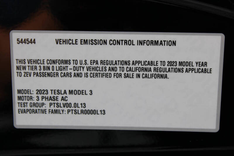 2023 Tesla Model 3