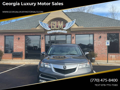 2012 Acura MDX for sale at Georgia Luxury Motor Sales in Cumming GA