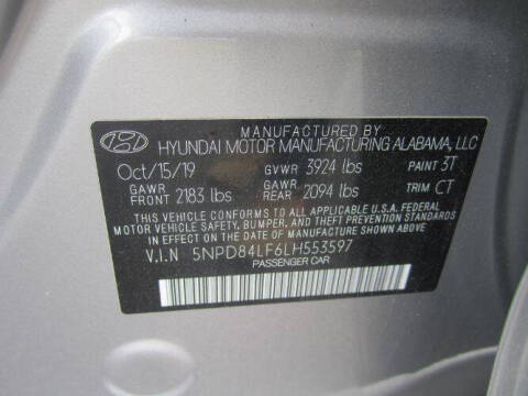 2020 Hyundai Elantra