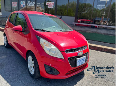2013 Chevrolet Spark for sale at Alexander's Auto Sales in North Little Rock AR