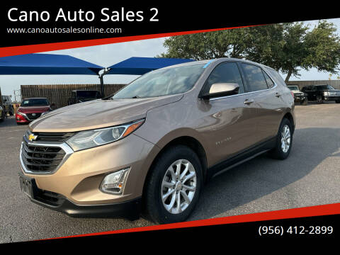 2018 Chevrolet Equinox for sale at Cano Auto Sales 2 in Harlingen TX