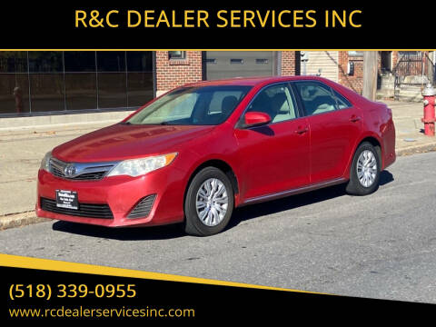 2012 Toyota Camry for sale at R&C DEALER SERVICES INC in Cohoes NY