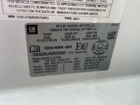 2016 GMC Yukon Denali