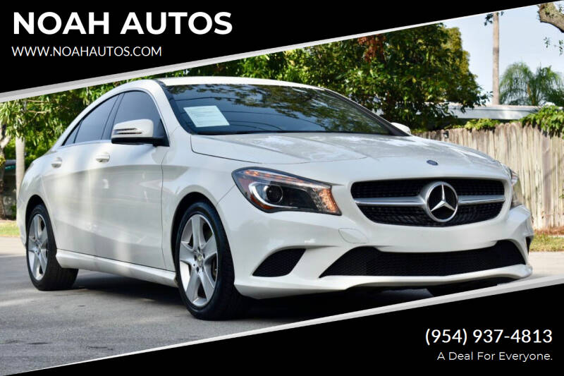 2016 Mercedes-Benz CLA for sale at NOAH AUTOS in Hollywood FL