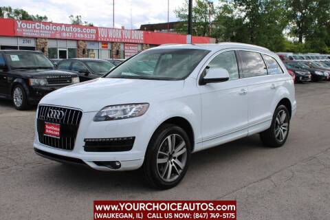 2015 Audi Q7 for sale at Your Choice Autos - Waukegan in Waukegan IL