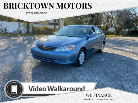 2004 Toyota Camry for sale at Bricktown Motors in Brick NJ