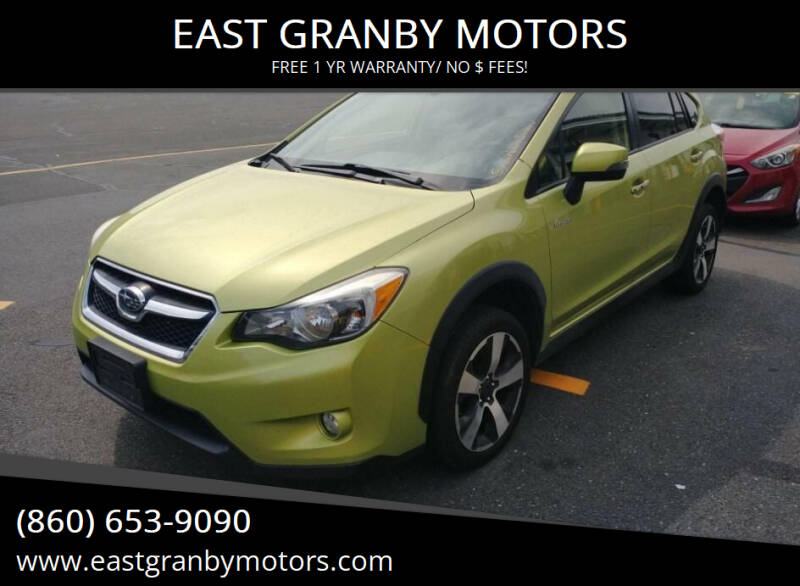 2014 Subaru XV Crosstrek for sale at EAST GRANBY MOTORS in East Granby CT