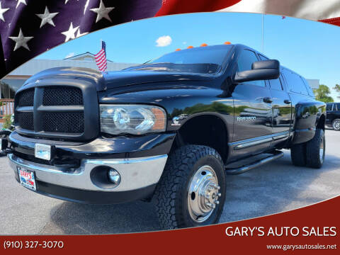 2005 Dodge Ram 3500 for sale at Gary's Auto Sales in Sneads Ferry NC