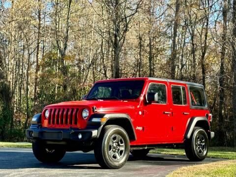 2020 Jeep Wrangler Unlimited for sale at Sebar Inc. in Greensboro NC