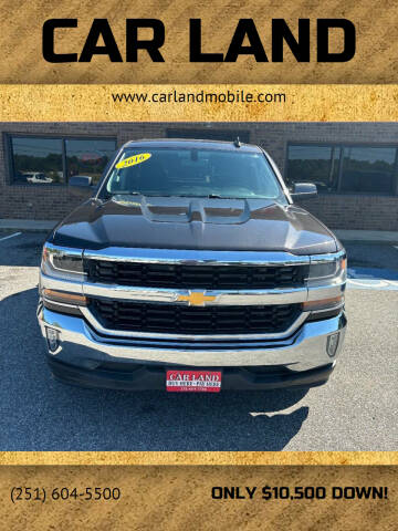 2016 Chevrolet Silverado 1500 for sale at CAR LAND in Mobile AL