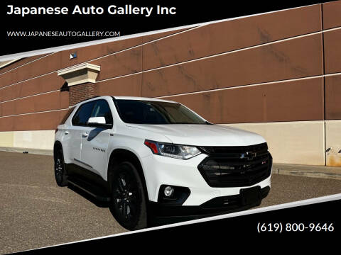 2021 Chevrolet Traverse for sale at Japanese Auto Gallery Inc in Santee CA