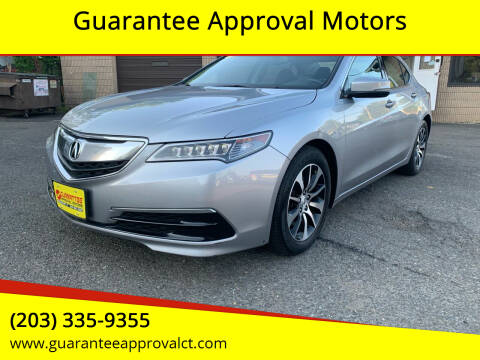 2017 Acura TLX for sale at Guarantee Approval Motors in Bridgeport CT