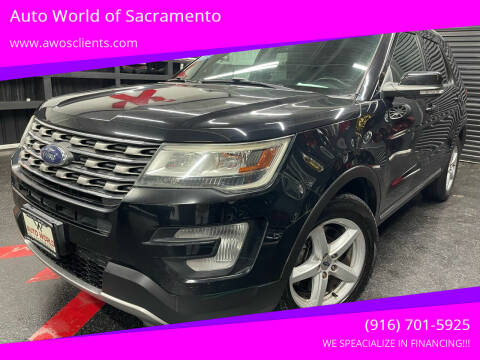 2016 Ford Explorer for sale at Auto World of Sacramento - Elder Creek location in Sacramento CA