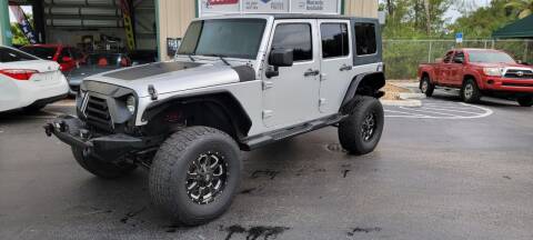 2009 Jeep Wrangler Unlimited for sale at AUTOBOTS FLORIDA in Pompano Beach FL