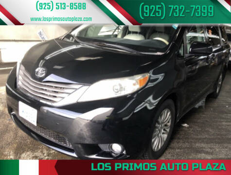 2012 Toyota Sienna for sale at Los Primos Auto Plaza in Brentwood CA