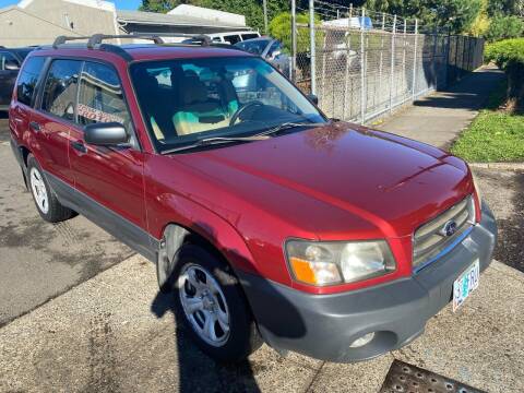 2005 Subaru Forester for sale at Chuck Wise Motors in Portland OR
