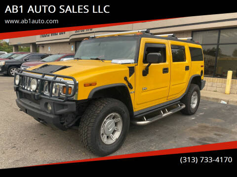2003 HUMMER H2 for sale at AB1 AUTO SALES LLC in Detroit MI