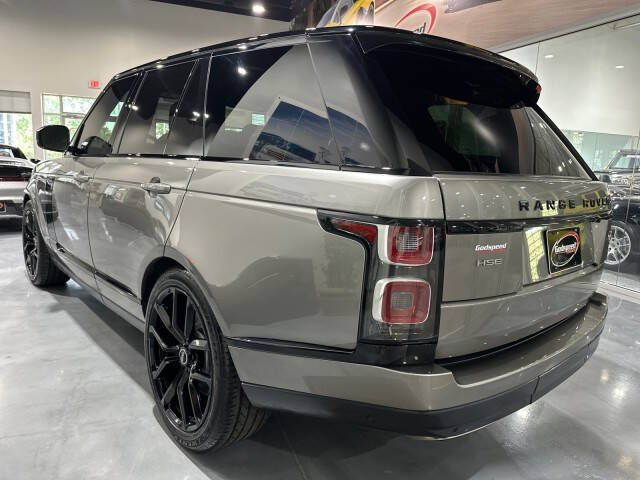 2019 Land Rover Range Rover HSE