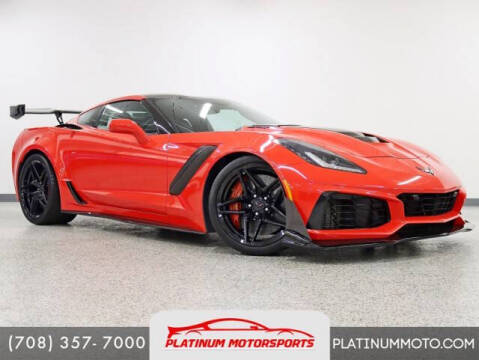 2019 Chevrolet Corvette for sale at PLATINUM MOTORSPORTS INC. in Hickory Hills IL