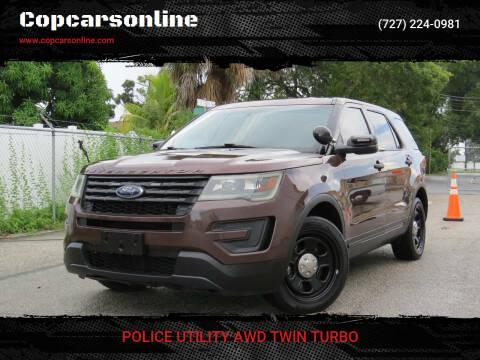 2016 Ford Explorer for sale at Copcarsonline in Largo FL