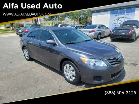 2011 Toyota Camry for sale at Alfa Used Auto in Holly Hill FL