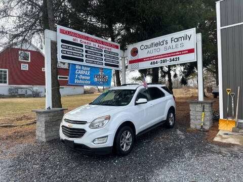 2017 Chevrolet Equinox for sale at Caulfields Family Auto Sales in Bath PA