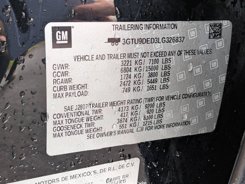 2020 GMC Sierra 1500