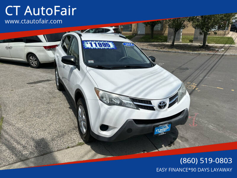 2014 Toyota RAV4 for sale at CT AutoFair in West Hartford CT