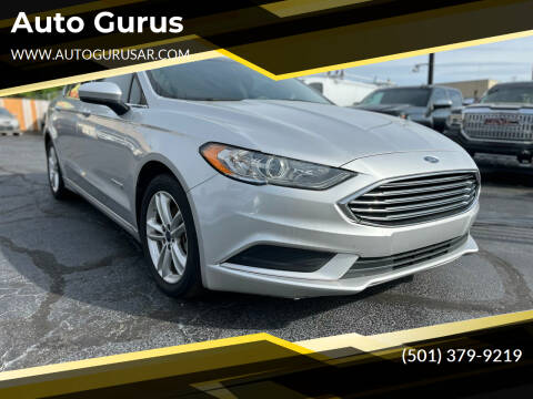 2018 Ford Fusion Hybrid for sale at Auto Gurus in Little Rock AR