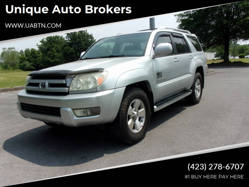 2004 Toyota 4Runner for sale at Unique Auto Brokers in Kingsport TN