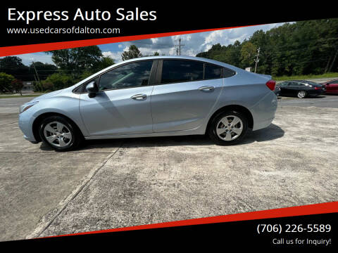 2017 Chevrolet Cruze for sale at Express Auto Sales in Dalton GA