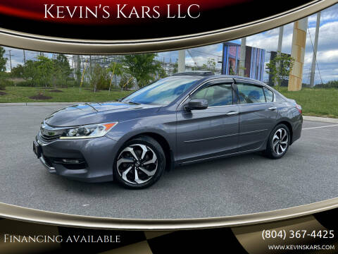 2017 Honda Accord for sale at Kevin's Kars LLC in Richmond VA