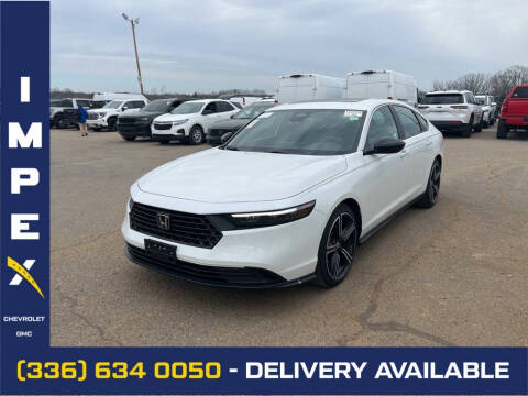 2024 Honda Accord Hybrid for sale at Impex Chevrolet GMC in Reidsville NC