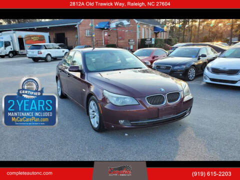 2009 BMW 5 Series for sale at Complete Auto Center , Inc in Raleigh NC