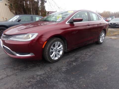 2015 Chrysler 200 for sale at Pool Auto Sales Inc in Spencerport NY