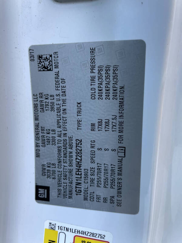 2017 GMC Sierra 1500