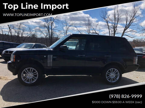 2009 Land Rover Range Rover for sale at Top Line Import of Methuen in Methuen MA