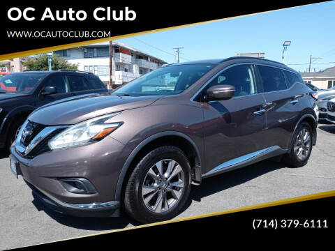 2015 Nissan Murano for sale at OC Auto Club in Midway City CA