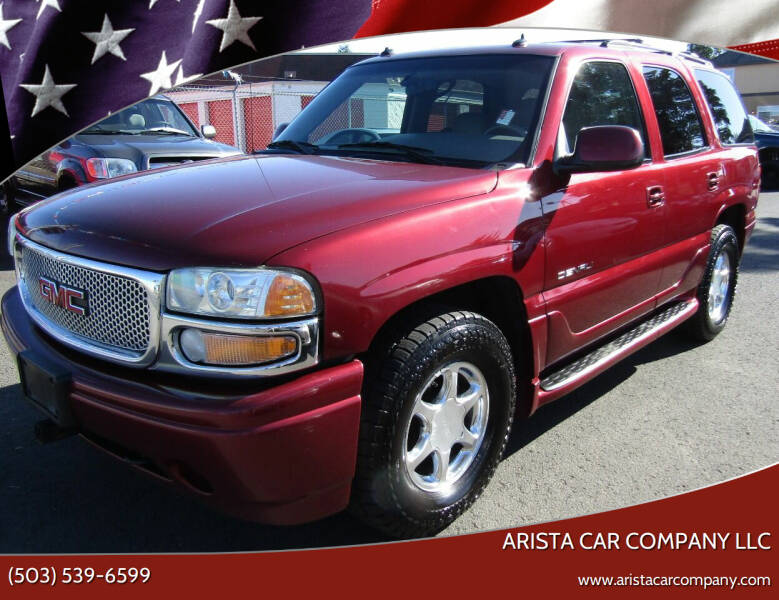 2003 GMC Yukon for sale at ARISTA CAR COMPANY LLC in Portland OR