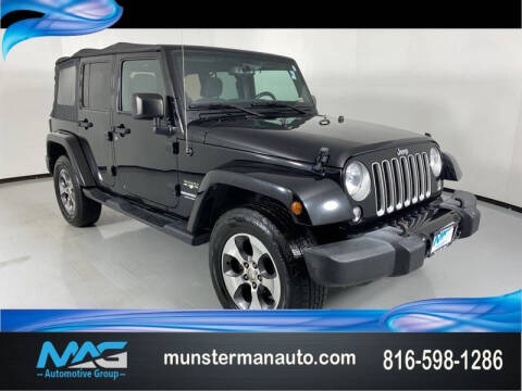 2016 Jeep Wrangler Unlimited for sale at Munsterman Automotive Group in Blue Springs MO