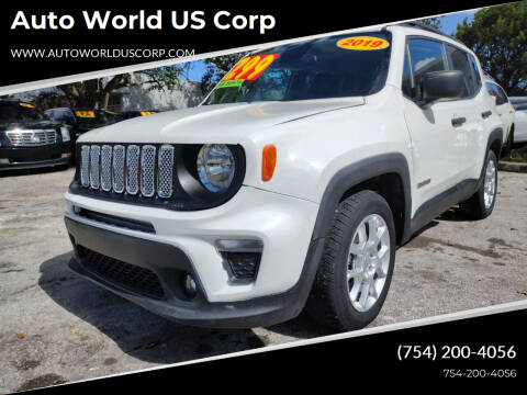 2019 Jeep Renegade for sale at Auto World US Corp in Plantation FL