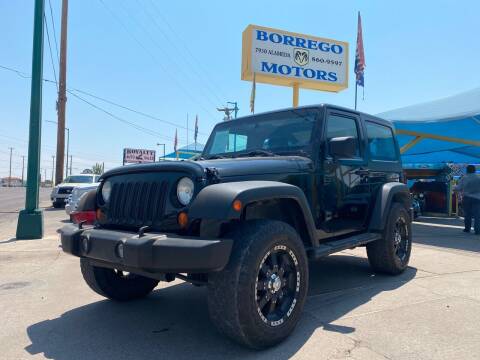 2008 Jeep Wrangler for sale at Borrego Motors in El Paso TX