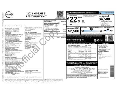 2023 Nissan Z Performance