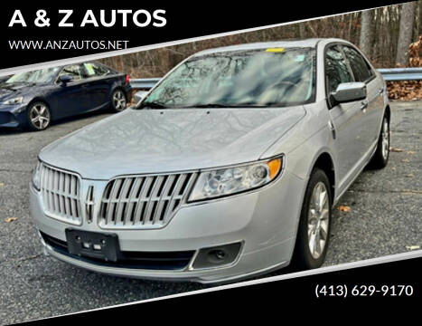 2012 Lincoln MKZ for sale at A & Z AUTOS in Westfield MA