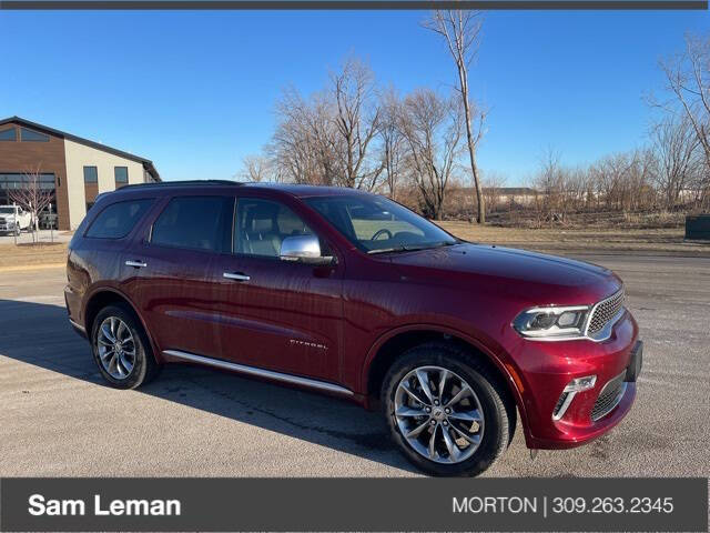 2022 Dodge Durango for sale at Sam Leman CDJRF Morton in Morton IL