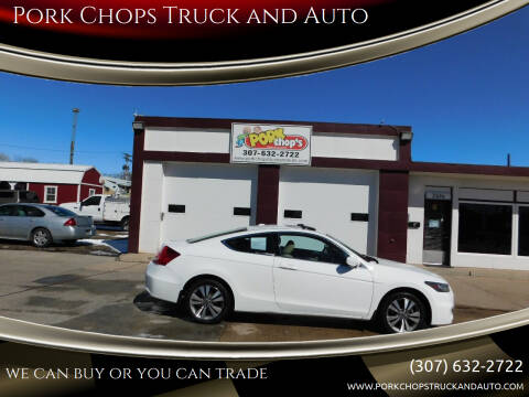 2012 Honda Accord for sale at Pork Chops Truck and Auto in Cheyenne WY