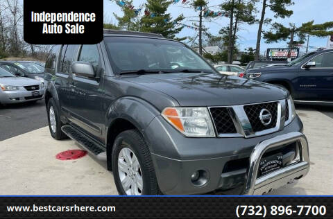 2006 Nissan Pathfinder for sale at Independence Auto Sale in Bordentown NJ