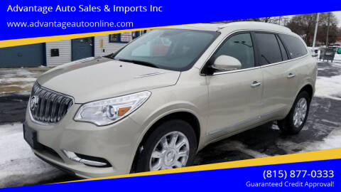 2016 Buick Enclave for sale at Advantage Auto Sales & Imports Inc in Loves Park IL