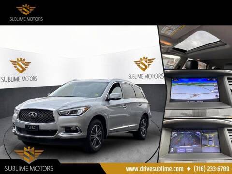 2018 Infiniti QX60 for sale at SUBLIME MOTORS in Little Neck NY