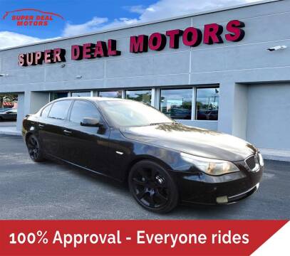 2010 BMW 5 Series for sale at SUPER DEAL MOTORS in Hollywood FL